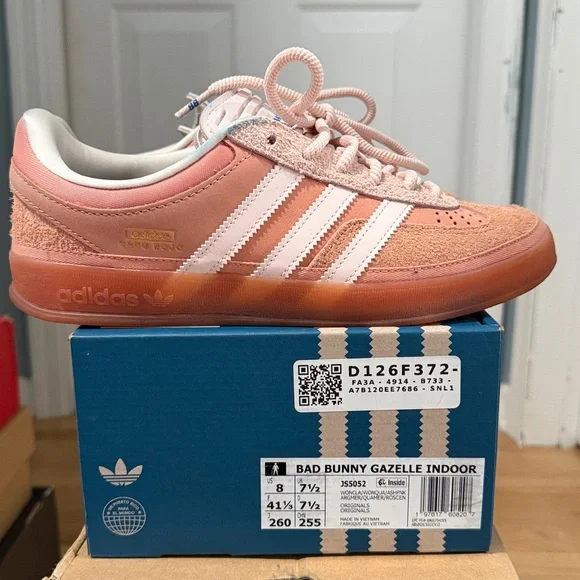 Bad Bunny gazelle indoor Adidas size 8 - Picture 4 of 9